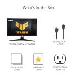 ASUS TUF Gaming 27” 1440P Monitor (VG27AQM5A) - QHD (2560x1440), 300Hz, Fast IPS, Extreme Low Motion Blur Sync, 0.3ms, Speaker, 95% DCI-P3, Shadow Boost, DisplayWidget Center, 3 yr Warranty