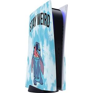Skinit Decal Gaming Skin Compatible with PS5 Console - Officially Licensed Disney Lilo and Stitch Stay Weird Design
