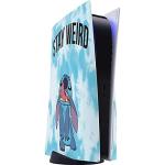 Skinit Decal Gaming Skin Compatible with PS5 Console - Officially Licensed Disney Lilo and Stitch Stay Weird Design