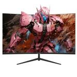 CRUA 32Inch Curved Gaming Monitor, FHD(1920 * 1080P) VA Screen 165Hz/200Hz, 1800R VA Screen, 120% sRGB, Computer Monitor That Support AMD Freesync, HDMI, DP, Wall Mountable Installs-Black