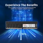 KingSpec 16GB DDR4 RAM 3200MHz for Desktop - Plug-and-Play, Home & Office Use, Standard Version, 288-Pin DIMM CL18 1.35V Computer Memory Compatible with Most Intel/AMD PCs