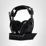 Logitech G Astro A50 X Multi-Platform Wireless Gaming Headset + Base Station for PS5/Xbox/PC: PLAYSYNC Video & Audio Switcher, HDMI 2.1 4K 120Hz VRR, <24bit/48kHz, 24hr Battery, 2.4GHz & BT - Black