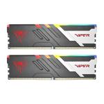 Patriot Viper Venom RGB DDR5 RAM 32GB (2X16GB) 6000MHz CL36 1.35v UDIMM Desktop Gaming Memory Kit Compatible with Intel XMP/AMD Expo - PVVR532G600C36K
