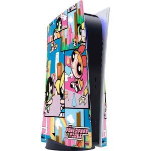 Skinit Decal Gaming Skin Compatible with PS5 Console - Officially Licensed Cartoon Network Powerpuff Girls Patches Design