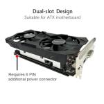 QTHREE Radeon RX 560 XT 8GB GDDR5 Graphics Card,1792SP,128 Bits,DVI,HDMI,DP,Gaming Video Card for PC,Computer GPU,PCI Express x16 3.0