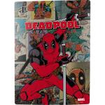 Skinit Decal Gaming Skin Compatible with PS5 Console - Officially Licensed Marvel Deadpool Deadpool Collage Design