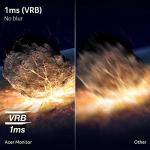 acer Nitro 31.5 Inch WQHD 2560 x 1440 1500R Curved Gaming Monitor | AMD FreeSync | Up to 180Hz Refresh | 1ms (VRB) | Tilt | One Display Port 1.4 & Two HDMI 2.0 | EDA323QU S3bmiiphx