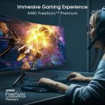 New! Sceptre Curved 30-inch Gaming Monitor 200+Hz FreeSync Build-in Speakers 2560 x 1080p HDMI DP Machine Black 2026 (C305B-200UN Series)