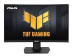 ASUS TUF Gaming 24” (23.6 inch viewable) Curved Monitor (VG24VQER) – FHD, 180Hz, 1ms, DCI-P3 90%, Extreme Low Motion Blur Sync, FreeSync, Shadow Boost, Eye Care, DisplayWidget Center, 3yr Warranty