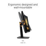 ASUS TUF Gaming 24” (23.6 inch viewable) Curved Monitor (VG24VQER) – FHD, 180Hz, 1ms, DCI-P3 90%, Extreme Low Motion Blur Sync, FreeSync, Shadow Boost, Eye Care, DisplayWidget Center, 3yr Warranty