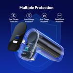 LVFAN Charger for PS5 Controller, Battery Pack Compatible with PlayStation DualSense & Edge, Portable Power Bank with LED Display, Adds 12+ Hours of Gaming Time for PS5 Gamers