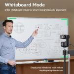 EMEET PIXY Dual-Camera AI-Powered PTZ Camera 4K with Tripod, AI Tracking, PDAF&AI Autofocus 0.2s, 1/2.55'' Sony Sensor, 3 Mics, Presets, 4K Webcam for Streaming, OBS/Twitch/Switch 2 Compatible