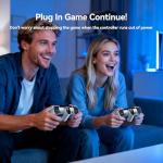 LVFAN Charger for PS5 Controller, Battery Pack Compatible with PlayStation DualSense & Edge, Portable Power Bank with LED Display, Adds 12+ Hours of Gaming Time for PS5 Gamers