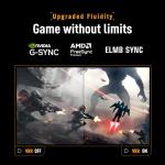 ASUS TUF Gaming Series 5 24” 1080P Gaming Monitor (VG249QM5A) - Full HD, Fast-IPS, 240Hz, 0.3ms, G-SYNC Compatible, FreeSync Premium, Extreme Low Motion Blur Sync, 99% sRGB, Gaming AI, 3 yr Warranty