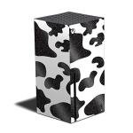 MightySkins Glossy Glitter Skin Compatible with Xbox Series X - Cow Print | Protective, Durable High-Gloss Glitter Finish | Easy to Apply and Change Styles | Made in The USA