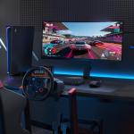 KOORUI 34-inch Curved Ultrawide WQHD 3440×1440 Gaming Monitor, 180Hz 1000R- PIP/PBP, 1ms(MPRT), HDR400, DCI-P3 95%, FreeSync Premium, 1 x DP 1.4 & 2 x HDMI 2.0, Tilt Height Swivel Adjustment, 34E6UC