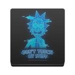 Head Case Designs Officially Licensed Rick And Morty Don't Touch My Stuff Graphics Vinyl Sticker Gaming Skin Decal Cover Compatible With Sony PlayStation 4 PS4 Slim Console and DualShock 4 Controller