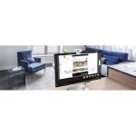 Lenovo HD 1080p Webcam (300 FHD) - Monitor Camera with 95° Wide Angle, 360° Rotation Pan & Tilt, Dual Microphones – Attachable Desktop Cam with Privacy Shutter for Remote Work, Streaming & Gaming