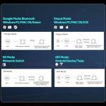 C6 Wireless PC Controller, Bluetooth Game Controller- 1000Hz Polling Rate- Hall Effect Joystick for Windows PC, Nintendo Switch, Switch 2, Steam Deck, Android TV/Mobile, iOS, MAC &Tesla Vibration Turbo