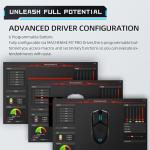 Machenike Wireless Gaming Mouse,26,000 DPI,PAW3395 Sensor,RGB Backlit,Ergonomic Design,6 Programmable Buttons,Long Battery Life,Ultra-Lightweight,White Gaming Mice Compatible with PC, Mac