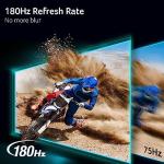 acer Nitro 27 Inch QHD 2560 x 1440 IPS Gaming Monitor | AMD FreeSync | Up to 180Hz Refresh | Up to 0.5ms | DCI-P3 95% | HDR 10 Support | One Display Port 1.2 & Two HDMI 2.0 | KG271U N3bmiipx