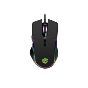 MKETech Electronics Wired Gaming Mouse - Computer Corded Mouse with 6 Programmable Buttons, Up to 7200 DPI Optical Sensor, RGB Lighting, for PC Laptop, Black (Cool Viper)