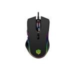 MKETech Electronics Wired Gaming Mouse - Computer Corded Mouse with 6 Programmable Buttons, Up to 7200 DPI Optical Sensor, RGB Lighting, for PC Laptop, Black (Cool Viper)