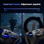NYXI Imperial PC Gaming Controller with Adjustable Tension TMR Joysticks, Interchangeable Buttons for PC/Switch Layouts, 1000Hz Polling Rate, Dual-Mode Triggers, 1200mAh Battery & Dock - for PC/Switch/Android/TV
