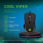 MKETech Electronics Wired Gaming Mouse - Computer Corded Mouse with 6 Programmable Buttons, Up to 7200 DPI Optical Sensor, RGB Lighting, for PC Laptop, Black (Cool Viper)