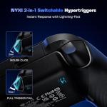 NYXI Imperial PC Gaming Controller with Adjustable Tension TMR Joysticks, Interchangeable Buttons for PC/Switch Layouts, 1000Hz Polling Rate, Dual-Mode Triggers, 1200mAh Battery & Dock - for PC/Switch/Android/TV