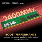A-Tech 8GB DDR4 2400 MHz UDIMM PC4-19200 (PC4-2400T) CL17 DIMM Non-ECC Desktop RAM Memory Module