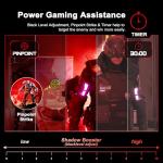 SANSUI 27 Inch Curved Gaming Monitor 200Hz 1ms with Speakers FHD 1080P Computer Monitor FreeSync|1500R|130% sRGB|HDR|Low Blue Light|HDMI DP Ports|VESA Mount|Metal Stand(HDMI Cable Incl.)