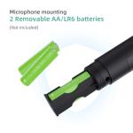 Mcbazel 2 Pack Wireless USB Gaming Microphone Compatible with Xbox Series X/S, PS5, Switch OLED, NS Switch/Switch2, PC, PS4, PS3, PS2, Xbox One X/S, Xbox One, Xbox 360, Wii