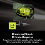 msi MAG 272QP QD-OLED X24 27-inch 2560 x 1440 (QHD) Gaming Monitor, 240Hz, Adaptive-Sync, HDMI, DisplayPort, VESA Mountable, Tilt, Height Adjustable, Speaker, 0.03ms, Black