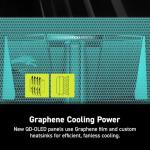 msi MAG 272QP QD-OLED X24 27-inch 2560 x 1440 (QHD) Gaming Monitor, 240Hz, Adaptive-Sync, HDMI, DisplayPort, VESA Mountable, Tilt, Height Adjustable, Speaker, 0.03ms, Black