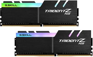 G.SKILL Trident Z RGB Series DDR4 RAM (XMP) 32GB (2x16GB) 4000MT/s CL18-22-22-42 1.40V Desktop Computer Memory U-DIMM (F4-4000C18D-32GTZR)
