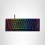 Razer Huntsman Mini 60% Gaming Keyboard: Linear Optical Switches - Rapid Trigger Mode - Chroma RGB Lighting - PBT Keycaps - Onboard Memory - Snap Tap - Classic Black