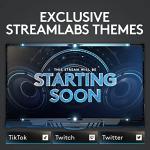 Logitech Blue Yeti Game Streaming Kit with Yeti USB Gaming Mic, Blue VO!CE Software, Exclusive Streamlabs Themes, Custom Pop Filter, PC/Mac/PS4/PS5 - Blackout