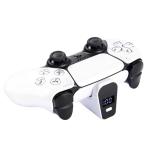 GLOWANT Charger for P5/P5 Edge Controller -2000mAh Portable Battery Pack, P5 Gaming Accessory Charging Kit with AC Adapter Power Brick(White)