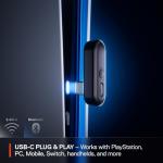 SteelSeries Arctis Nova 3P Wireless Multi-Platform Gaming Headset — Mobile App Control — 40 HR Battery — Neodymium Magnetic Drivers — 2.4GHz/Bluetooth — PS5, PS4, PC, Switch, Mobile — Lavender