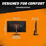 AOC Gaming Q27G41ZE 27 inch QHD IPS Gaming Monitor 2560x1440, 240Hz, Overclock 260Hz, 0.3ms MPRT, 3-Sided Frameless, 1 x HDMI 2.0, 1 x Display Port, G-Sync Compatible, HDR, 3-Year Zero-Bright-Dot