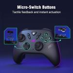 ASUS ROG Raikiri II Xbox Wireless Gaming Controller – 2.4GHz/BT/3.5mm, TMR Joysticks, Anti-Slip Grip, Travel Case, up to 50H Battery, Web-based Config – for Xbox Series X|S, ROG Ally, PC