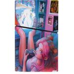 Skinit Decal Gaming Skin Compatible with PS5 Slim Digital Edition Console - Officially Licensed Pink Hair Anime Gamer Girl by Ivy Dolamore Design