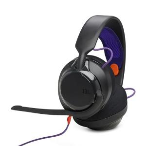 JBL Quantum 250 - Wired multiplatform Gaming Headset, 50mm Carbon Dynamic Drivers for Rich JBL Quantum Spatial Sound, Cardioid Noise Cancelling Boom mic, & Ultra-Light Comfortable Design (Black)