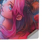 Skinit Decal Gaming Skin Compatible with PS5 Slim Digital Edition Console - Officially Licensed Pink Hair Anime Gamer Girl by Ivy Dolamore Design