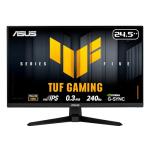 ASUS TUF Gaming Series 5 24.5” 1080P Monitor (VG259QM5A) – Full HD, Fast-IPS, 240Hz, 0.3ms, G-SYNC Compatible, FreeSync Premium, 99% sRGB, DisplayWidget, Gaming AI, 3 yr Warranty