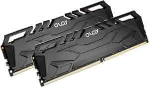 OLOy DDR4 RAM 16GB (2x8GB) Black Owl 3200 MHz CL16 1.35V 288-Pin Desktop Gaming UDIMM (MD4U0832161BJ0DA)