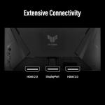 ASUS TUF Gaming Series 5 24.5” 1080P Monitor (VG259QM5A) – Full HD, Fast-IPS, 240Hz, 0.3ms, G-SYNC Compatible, FreeSync Premium, 99% sRGB, DisplayWidget, Gaming AI, 3 yr Warranty