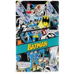 Skinit Decal Gaming Skin Compatible with PS5 Slim Disk Console - Officially Licensed DC Comics Batman Vintage Pose Collage Art Design