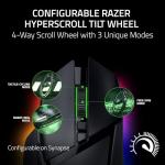 Razer Basilisk V3 35K Wired Ergonomic Gaming Mouse : HyperScroll Tilt Wheel - 35K DPI Optical Sensor Gen 2-13 Customizable Controls - Chroma RGB - Optical Switches Gen 3 - Speedflex Cable